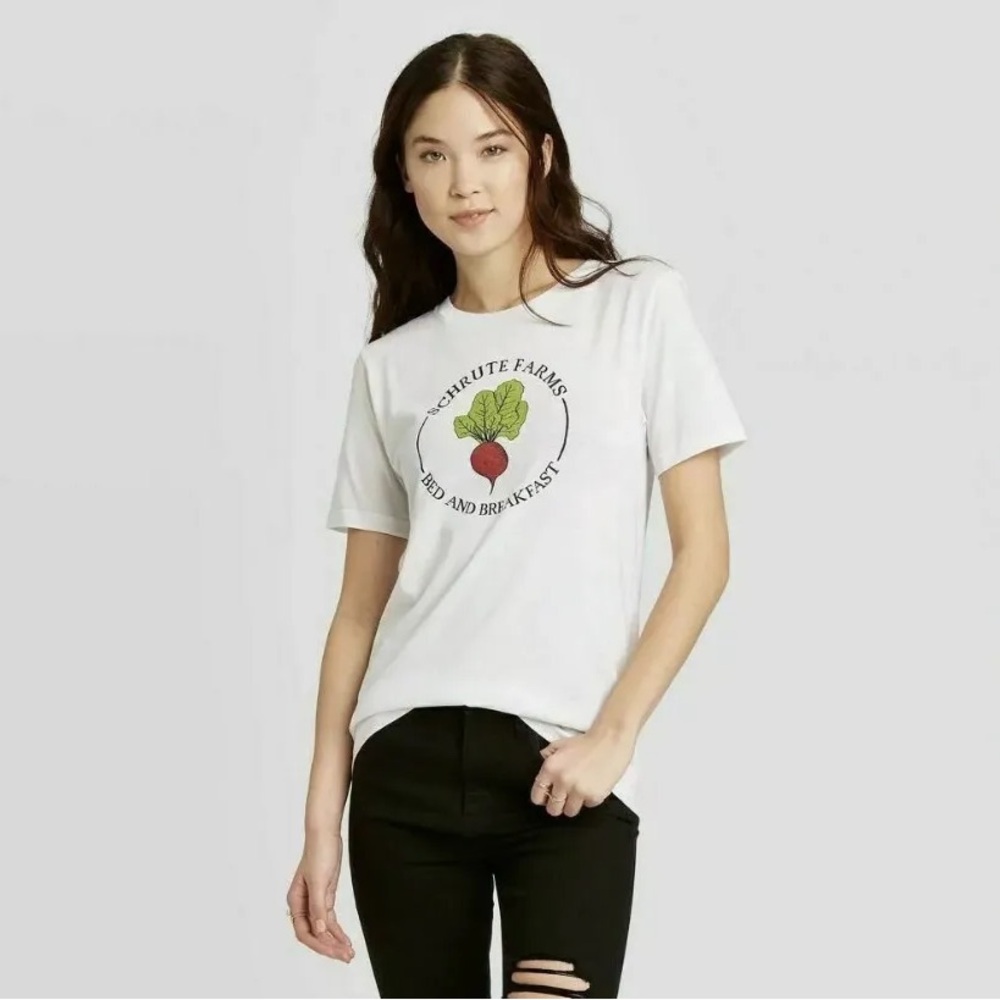 The Office Schrute Farms Graphic T Size M